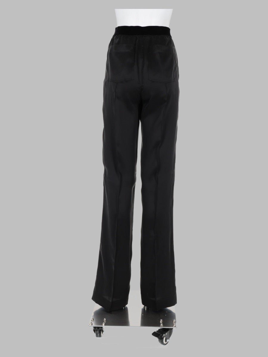 pantalone pj in raso di seta stretch