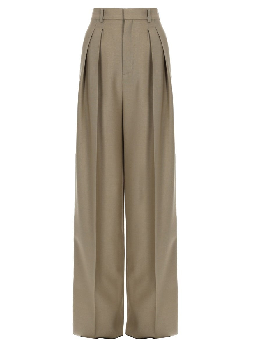 PANTALONE SARTORIALE IN LANA E SETA