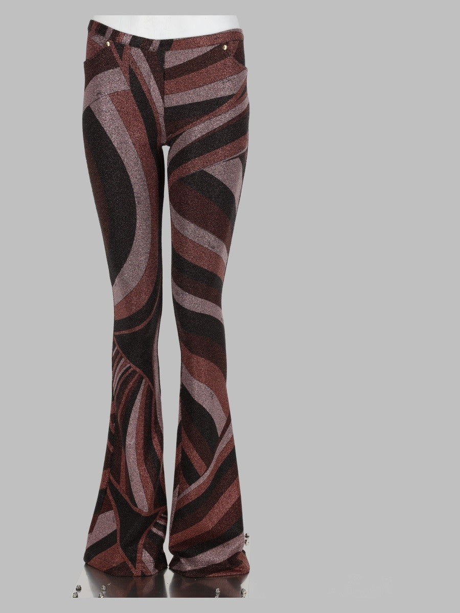 Pantalone Skinny con Stampa "Iride"