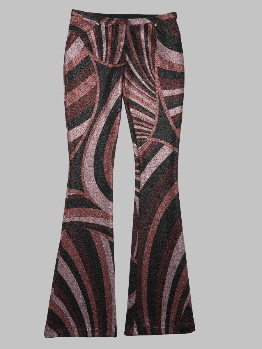 Pantalone Skinny con Stampa "Iride"