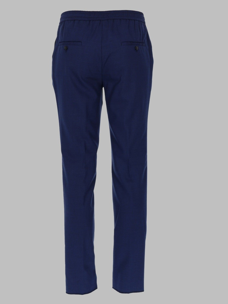 PANTALONE IN MISTO LANA CON COULISSE