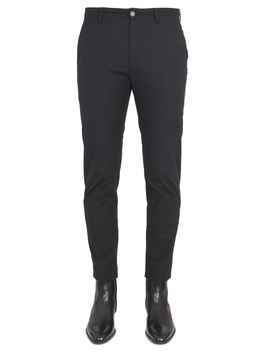 PANTS WITH LOGO PATCH