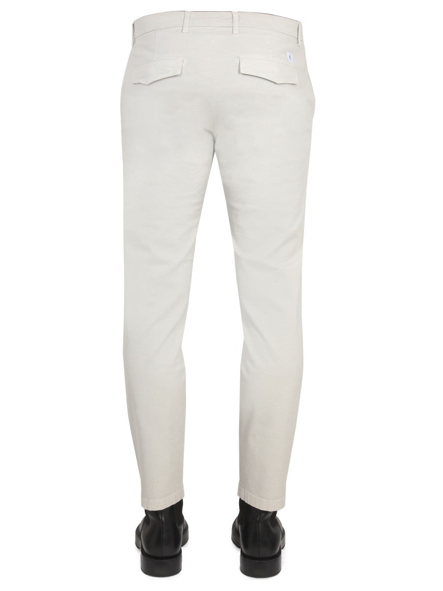 PANTS WITH LOGO PATCH