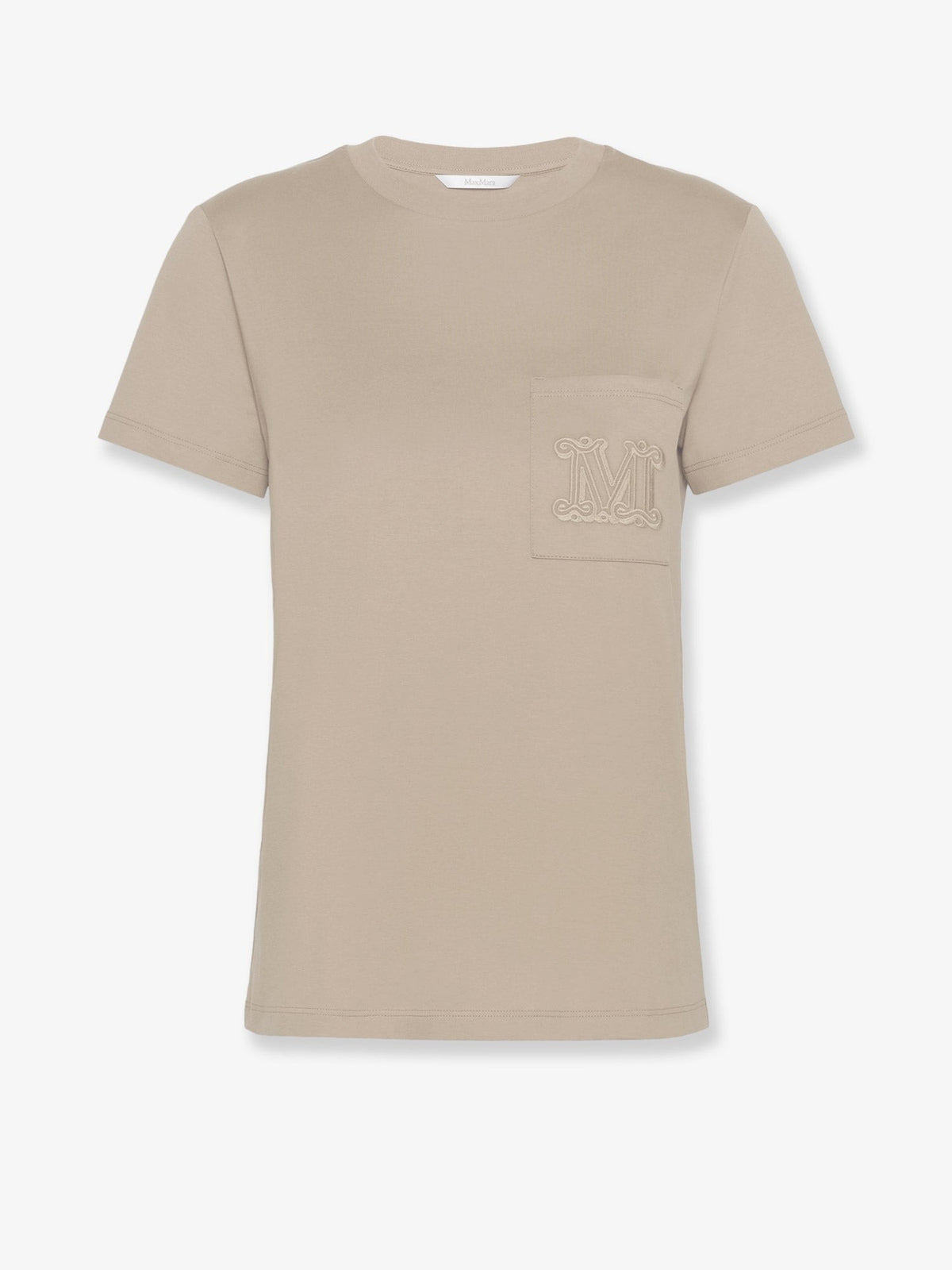 تيشيرت من قطن البابايا مزين بشعار Monogram