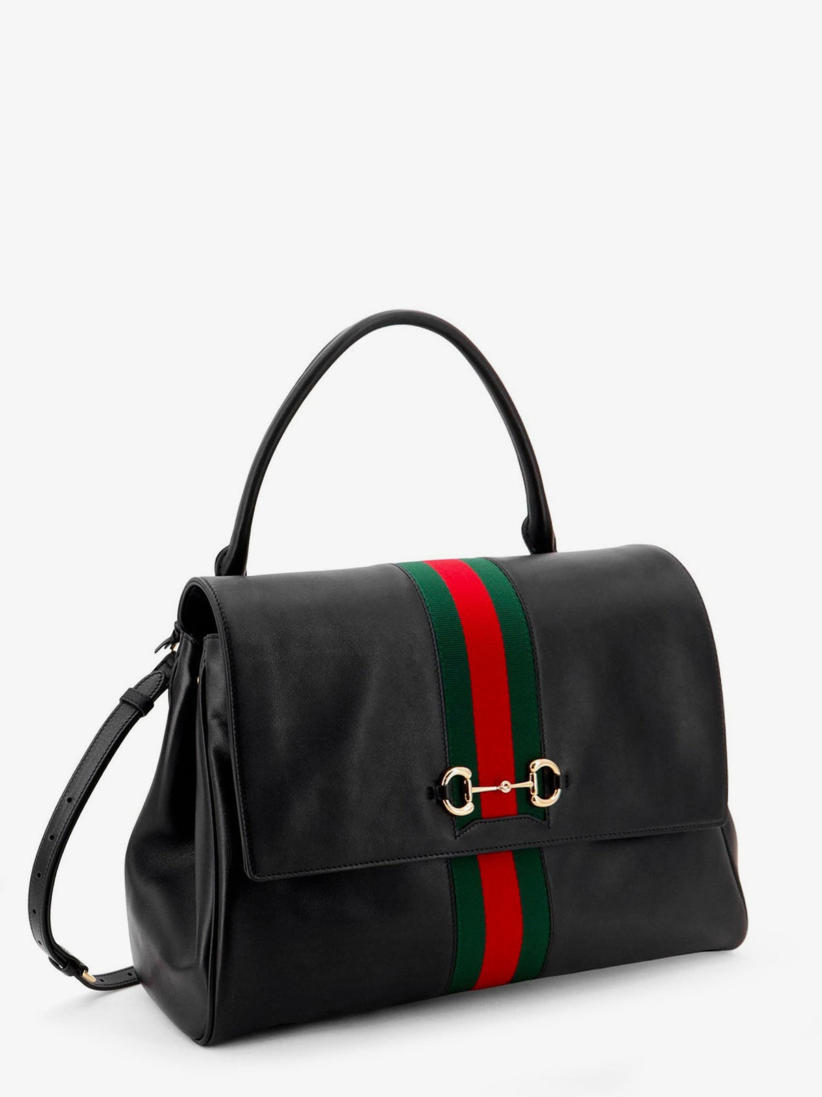 Paparazzo leather handbag with iconic metal Horsebit