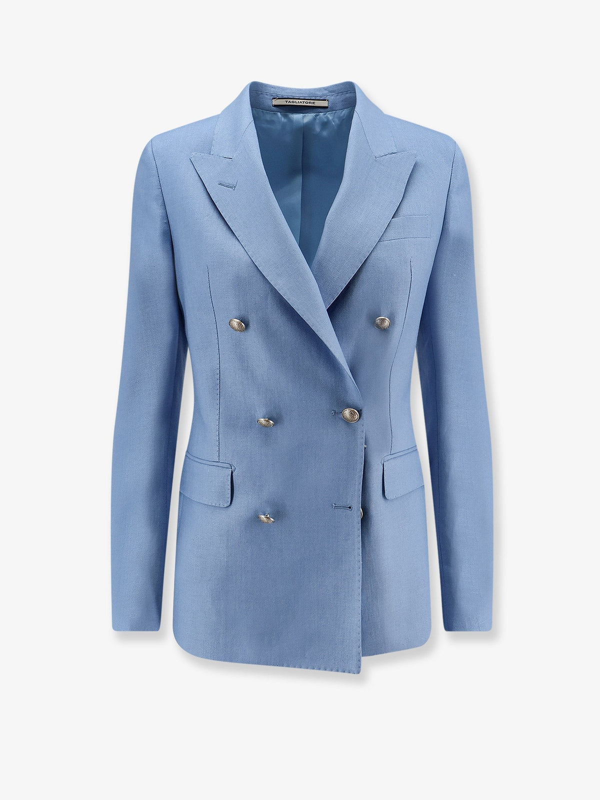 Parigi double-breasted linen blazer