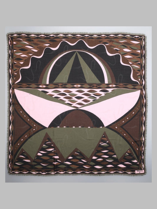 Pashmina con Stampa Dune