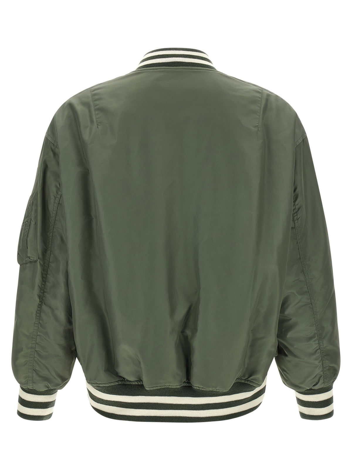 Patch bomber jacket