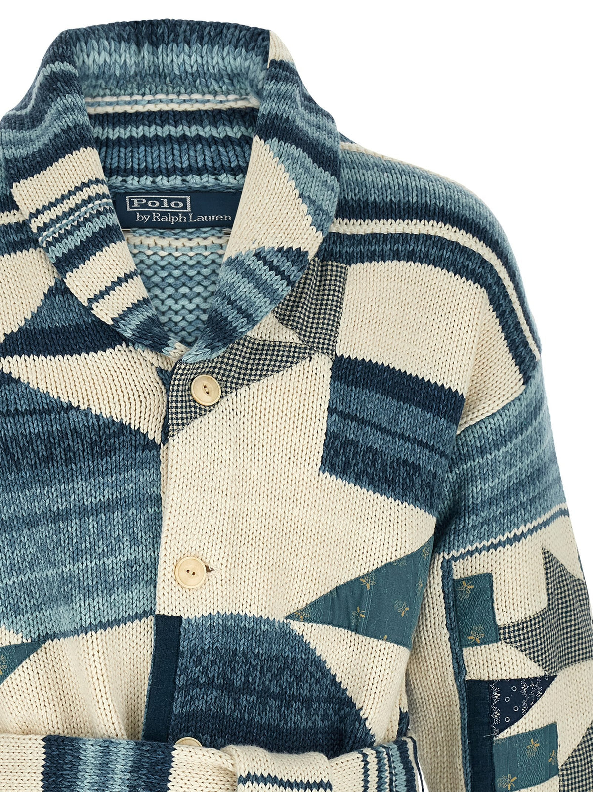 Patchwork cardigan
