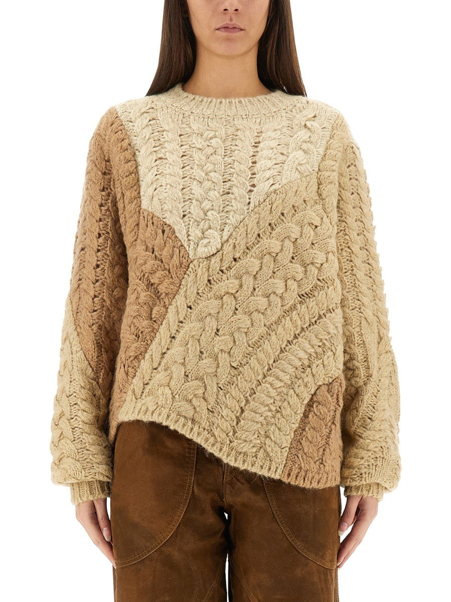 PATCHWORK "DARYL" SWEATER