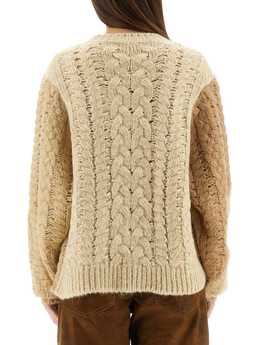 PATCHWORK "DARYL" SWEATER