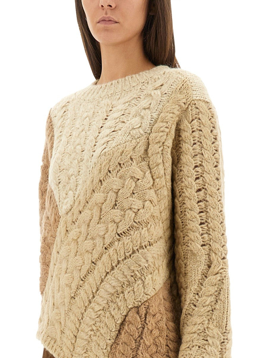 PATCHWORK "DARYL" SWEATER