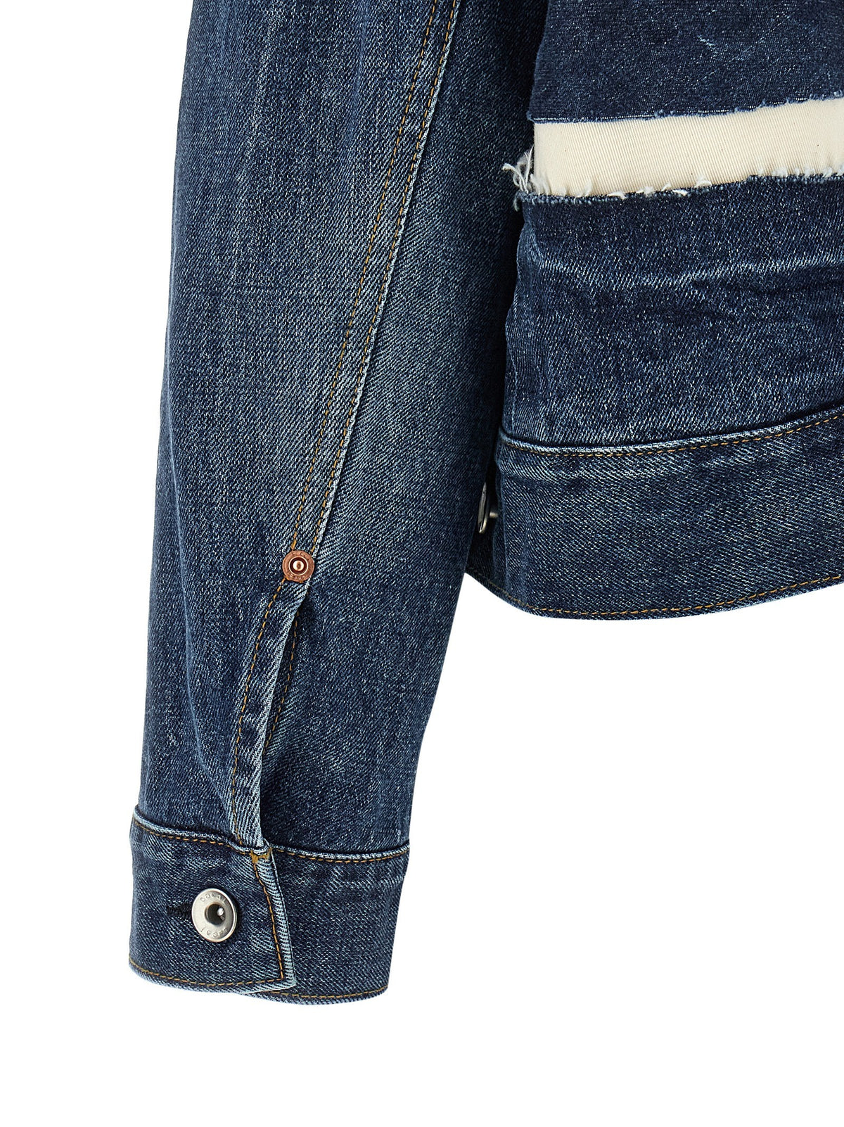 Patchwork denim jacket