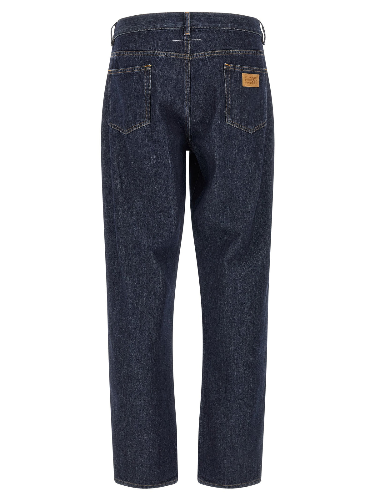 Patchwork insert jeans