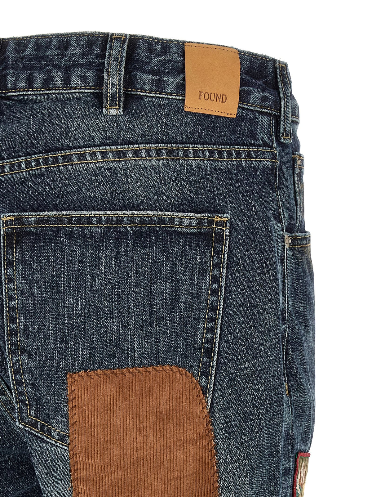 'Patchwork' jeans