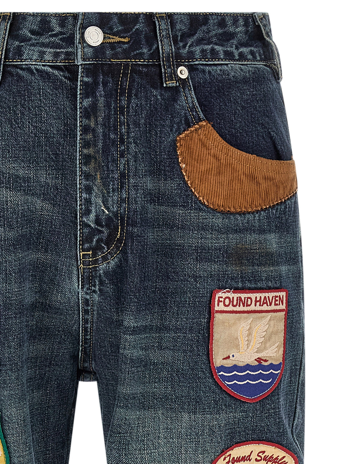 'Patchwork' jeans