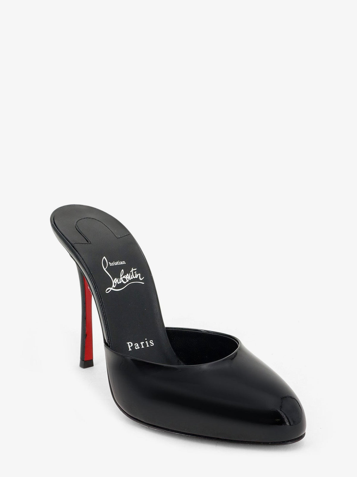 Patent leather Dolly Mule sandals