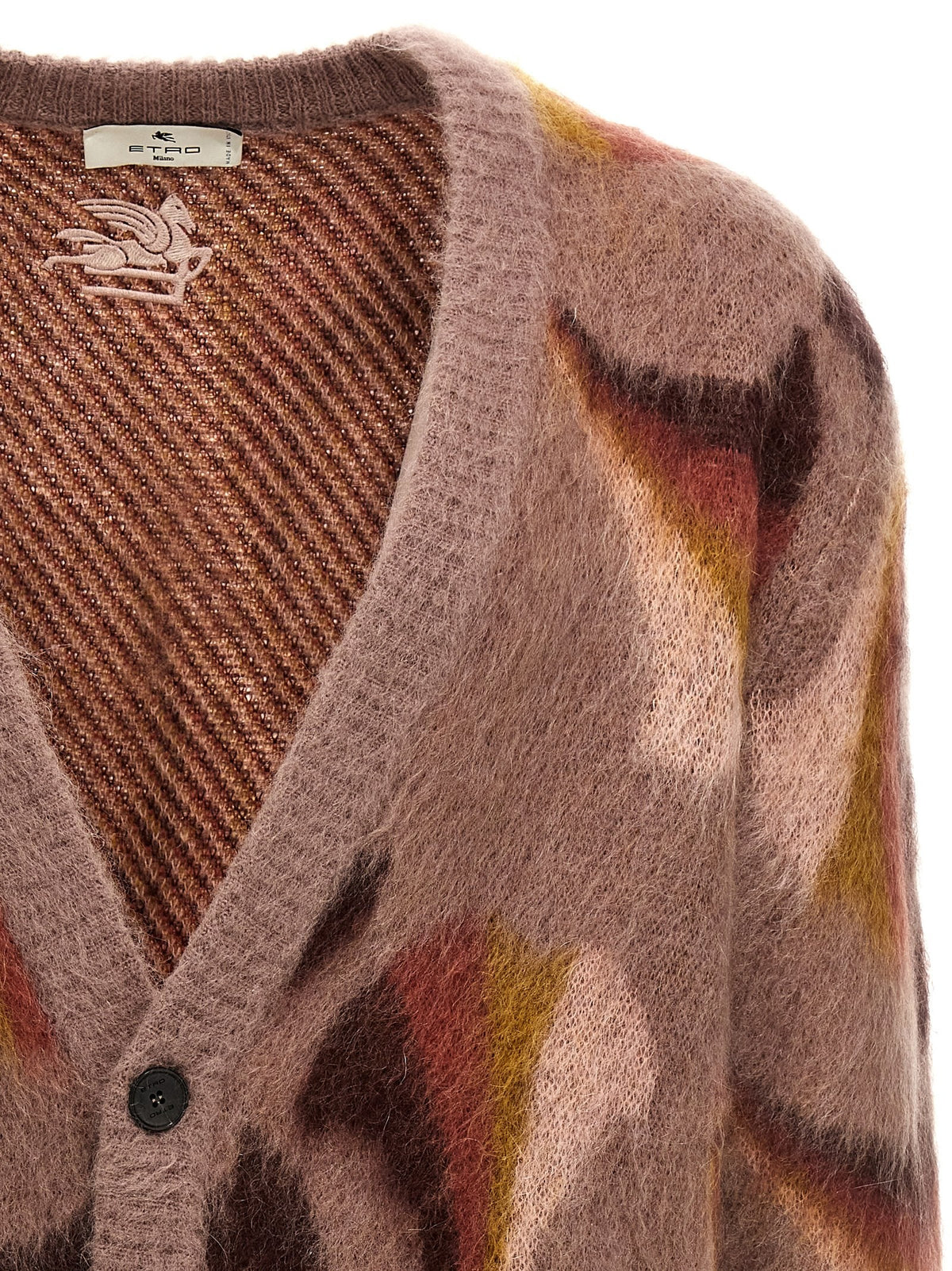 Patterned cardigan