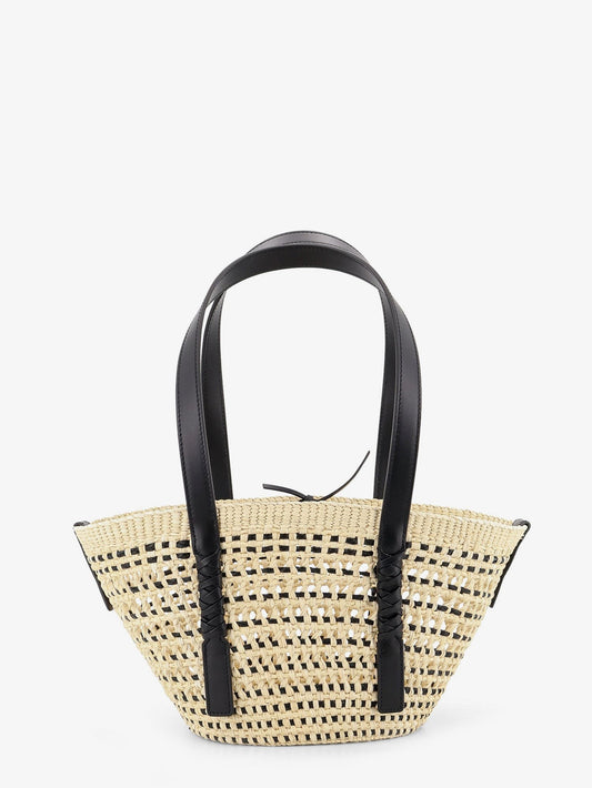 حقيبة كتف Paula's Ibiza -Braid Basket Small Iraca Palm Leaf