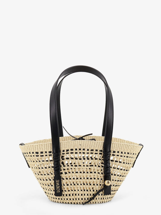 حقيبة كتف Paula's Ibiza -Braid Basket Small Iraca Palm Leaf