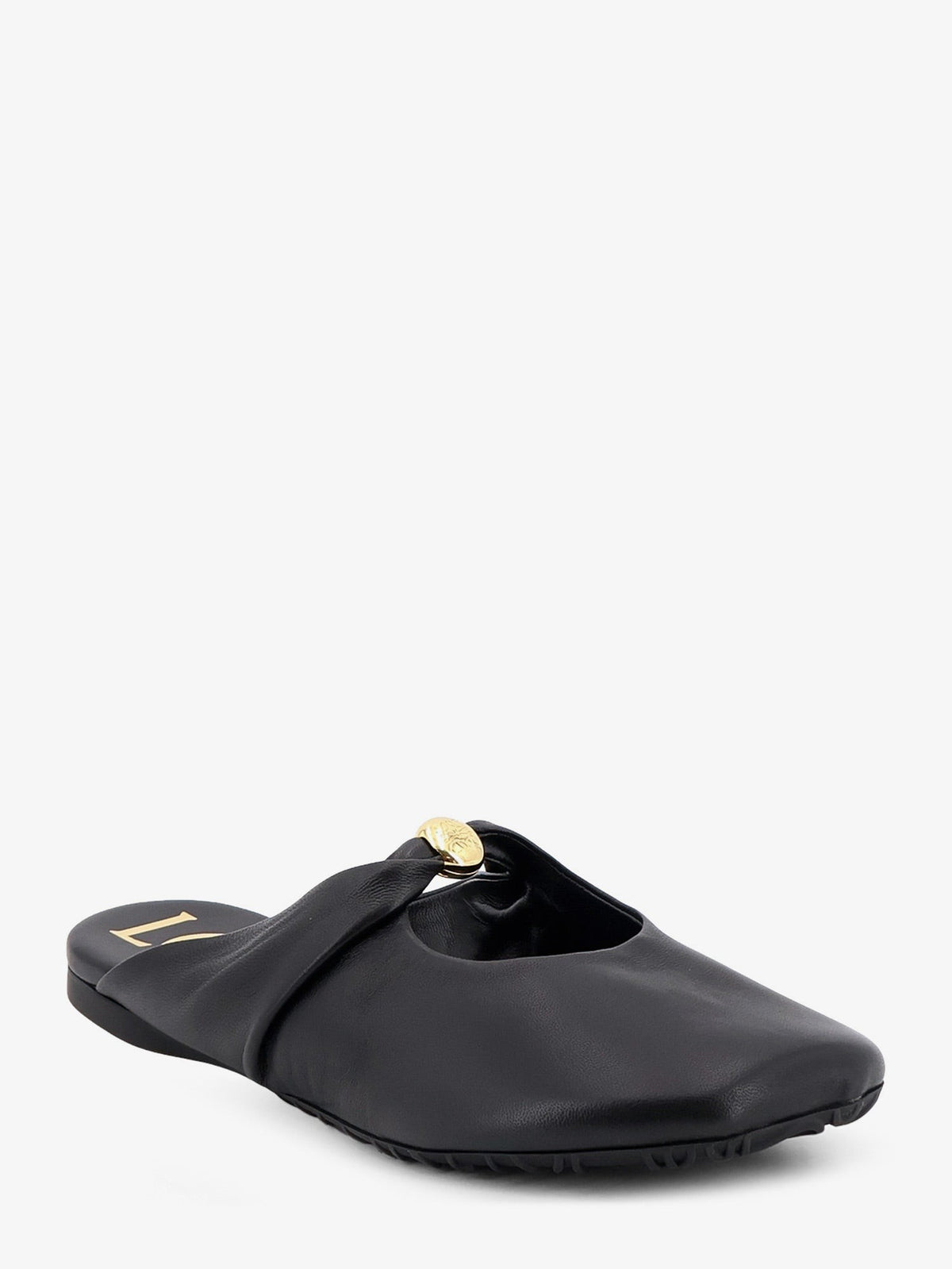 Pebble Soft low leather sandals