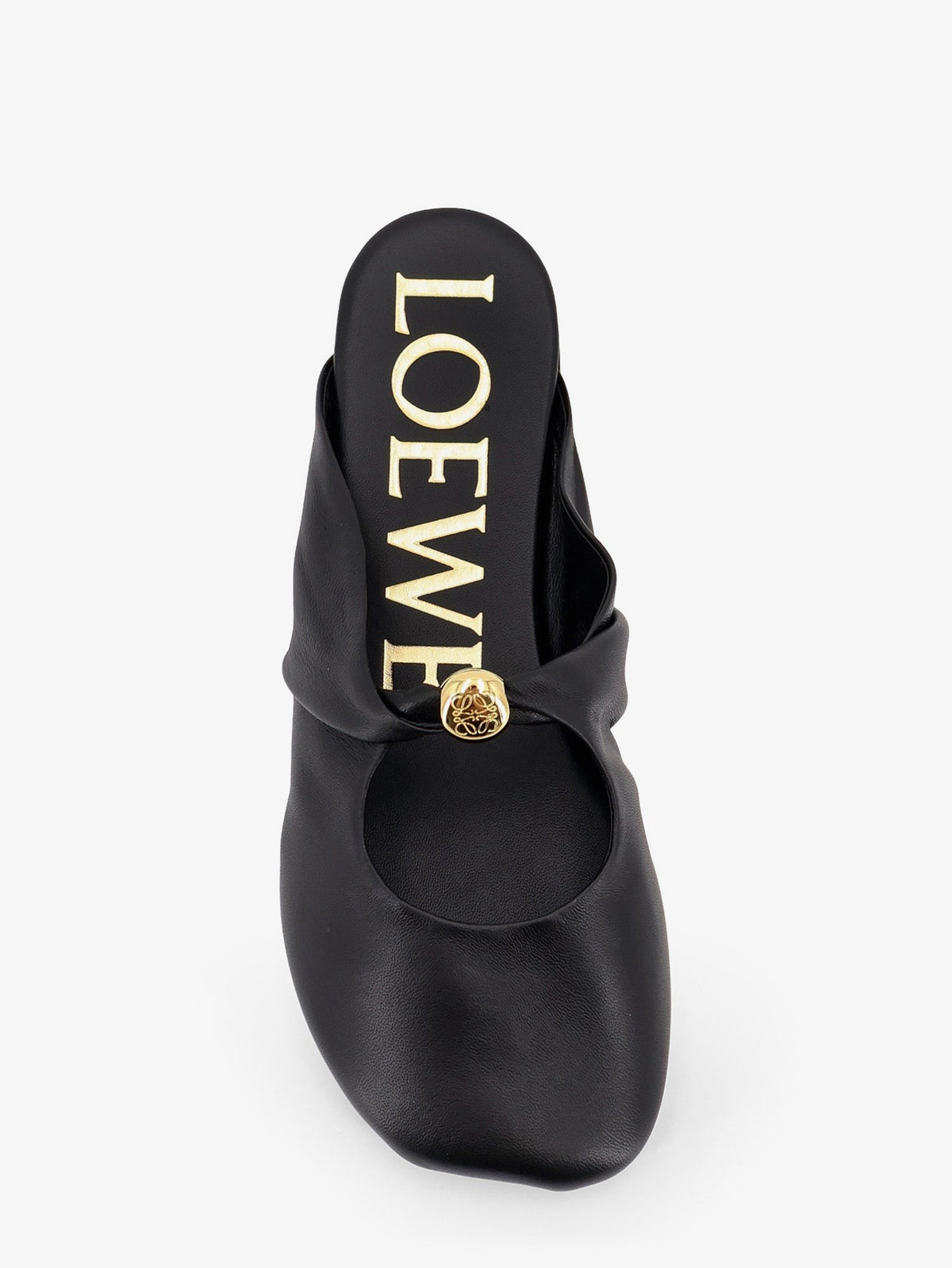 Pebble Soft low leather sandals