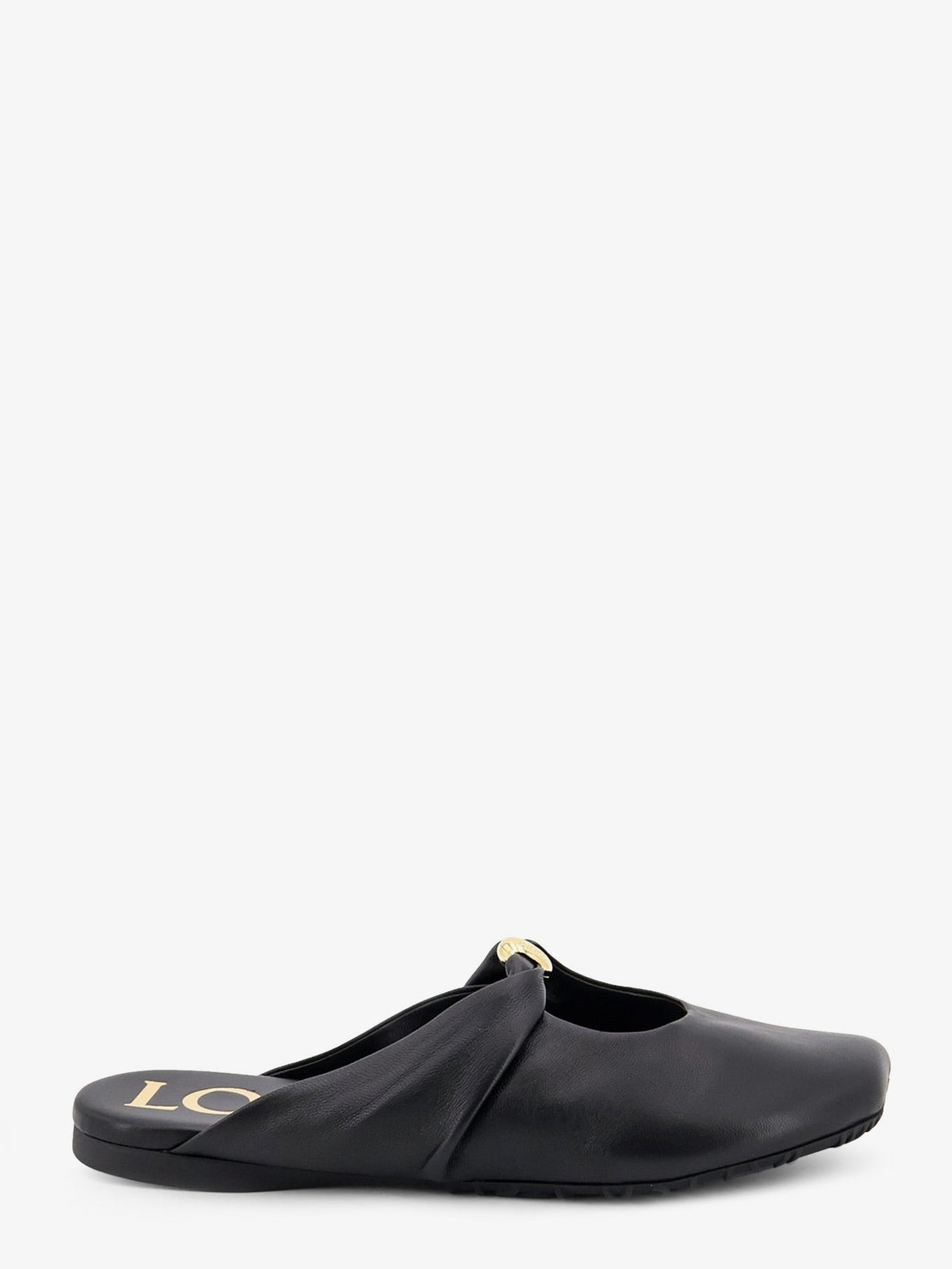 Pebble Soft low leather sandals