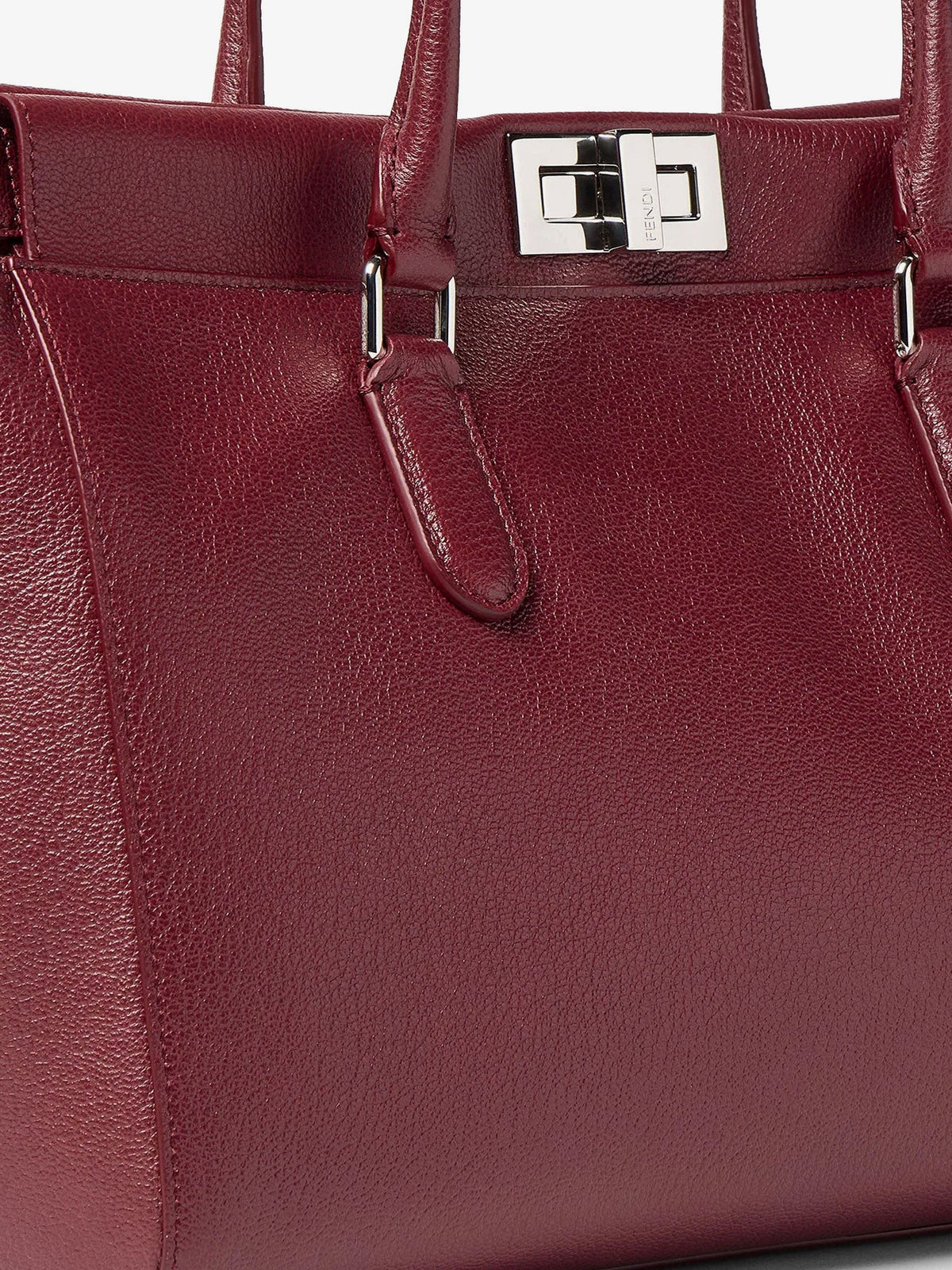Peekaboo Tote leather shoulder bag