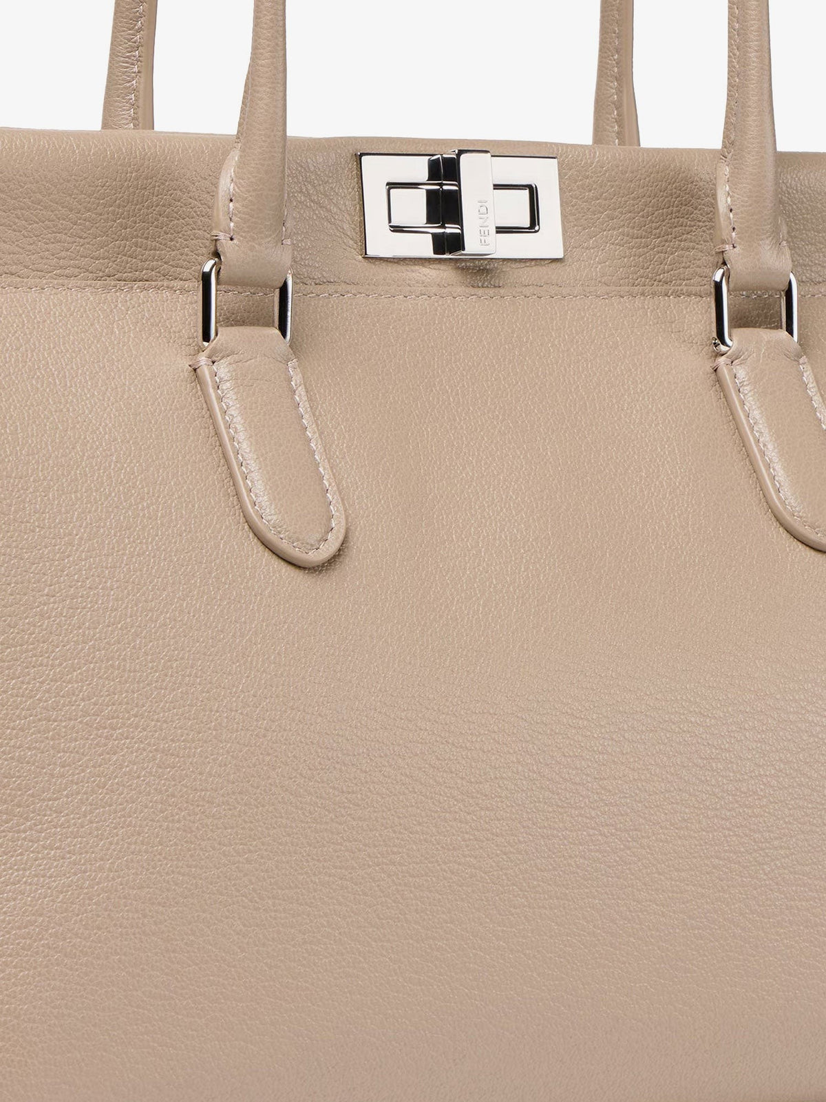 Peekaboo Tote leather shoulder bag