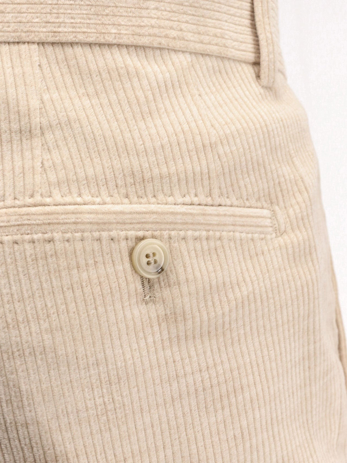 Peet Pleat corduroy trousers