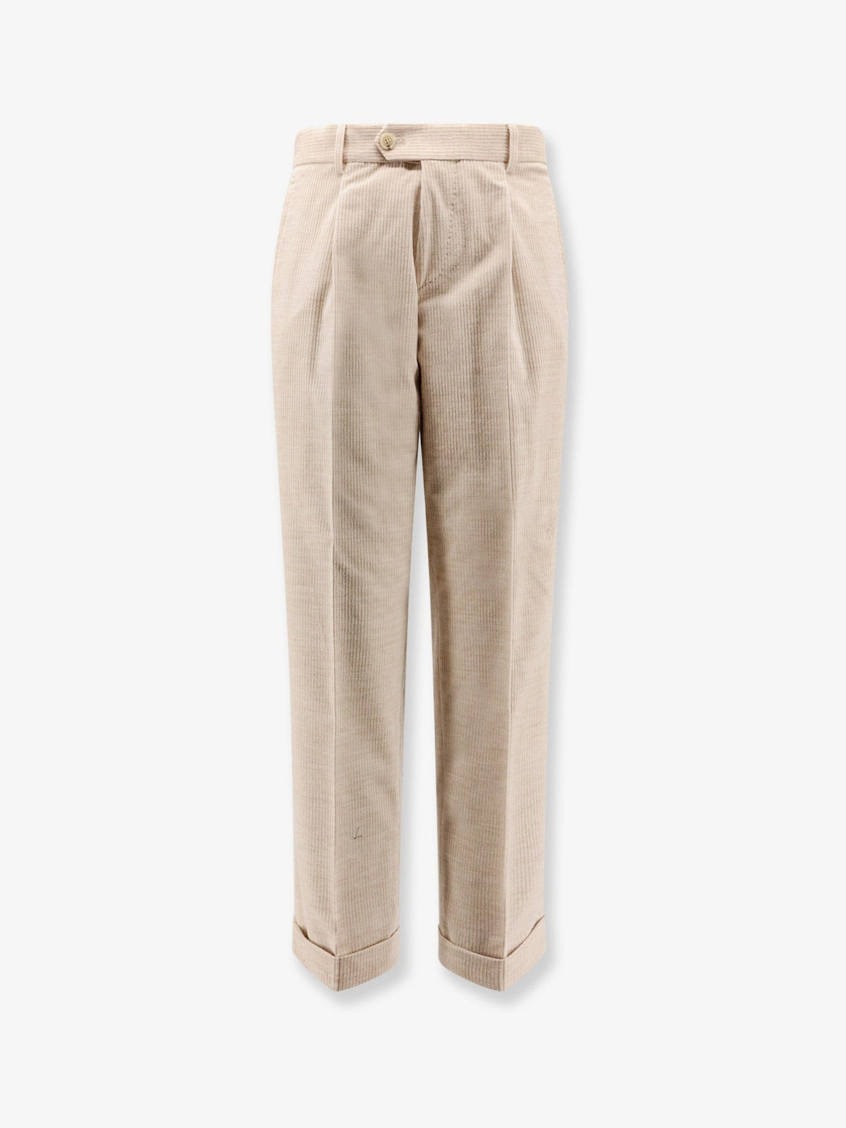 Peet Pleat corduroy trousers
