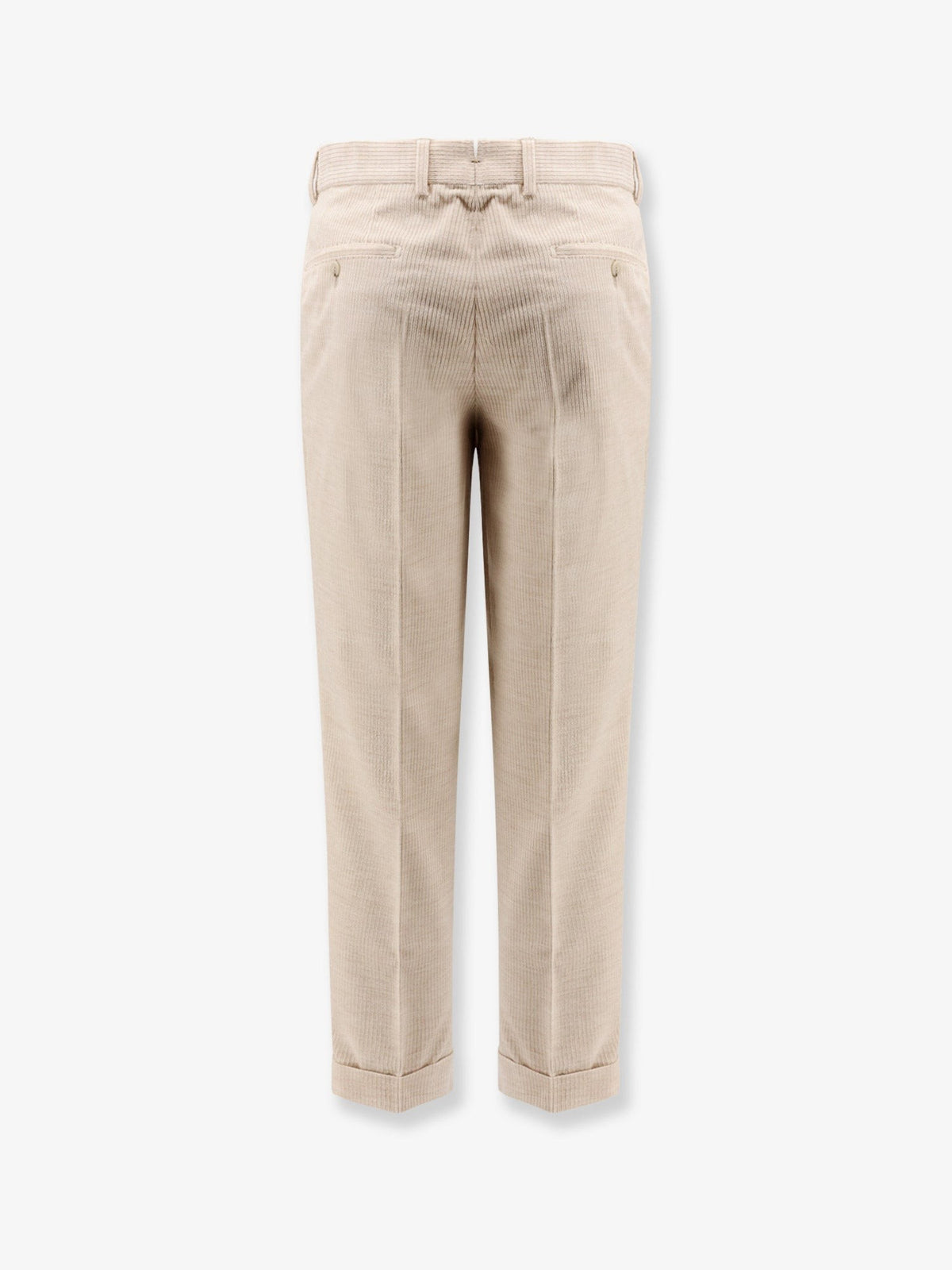 Peet Pleat corduroy trousers