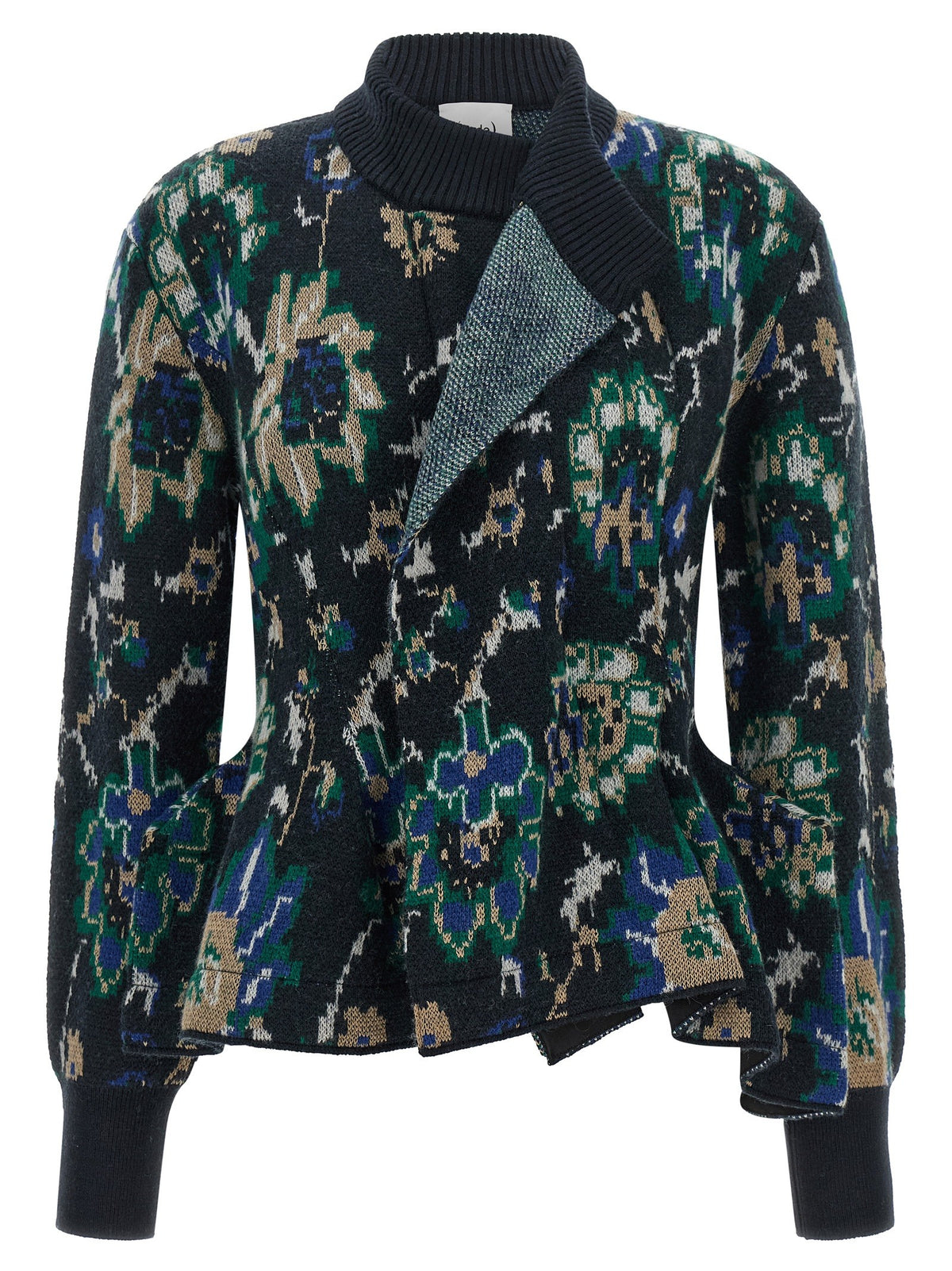Peplos cardigan