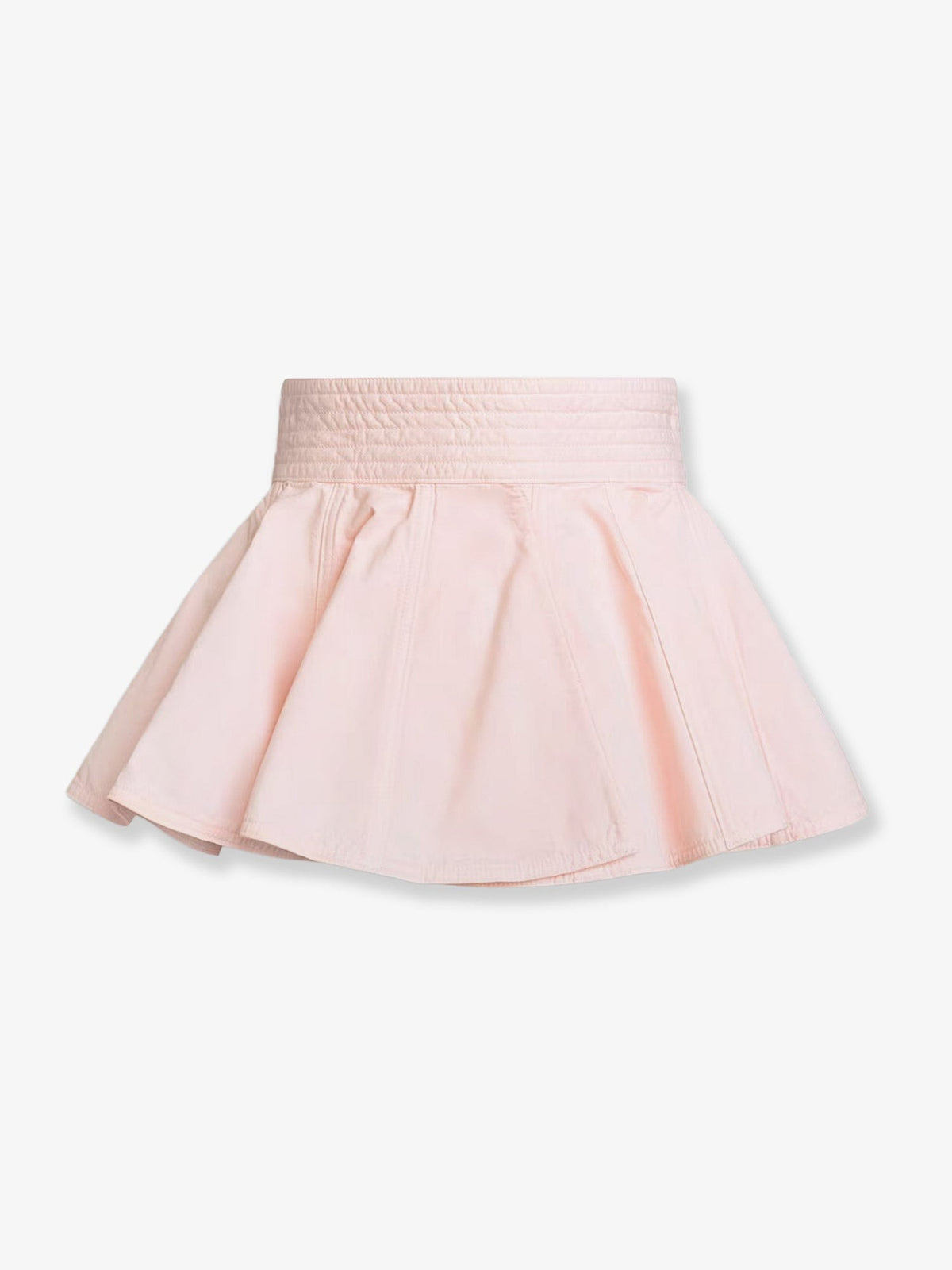 Peplum cotton belt