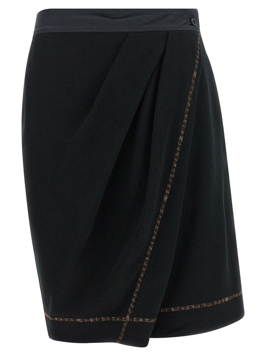 'Petrel' culotte bermuda shorts
