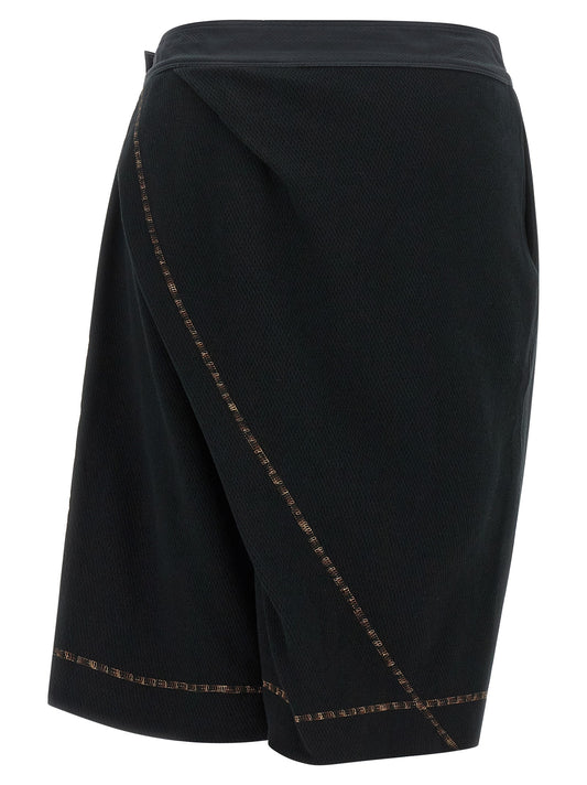 'Petrel' culotte bermuda shorts