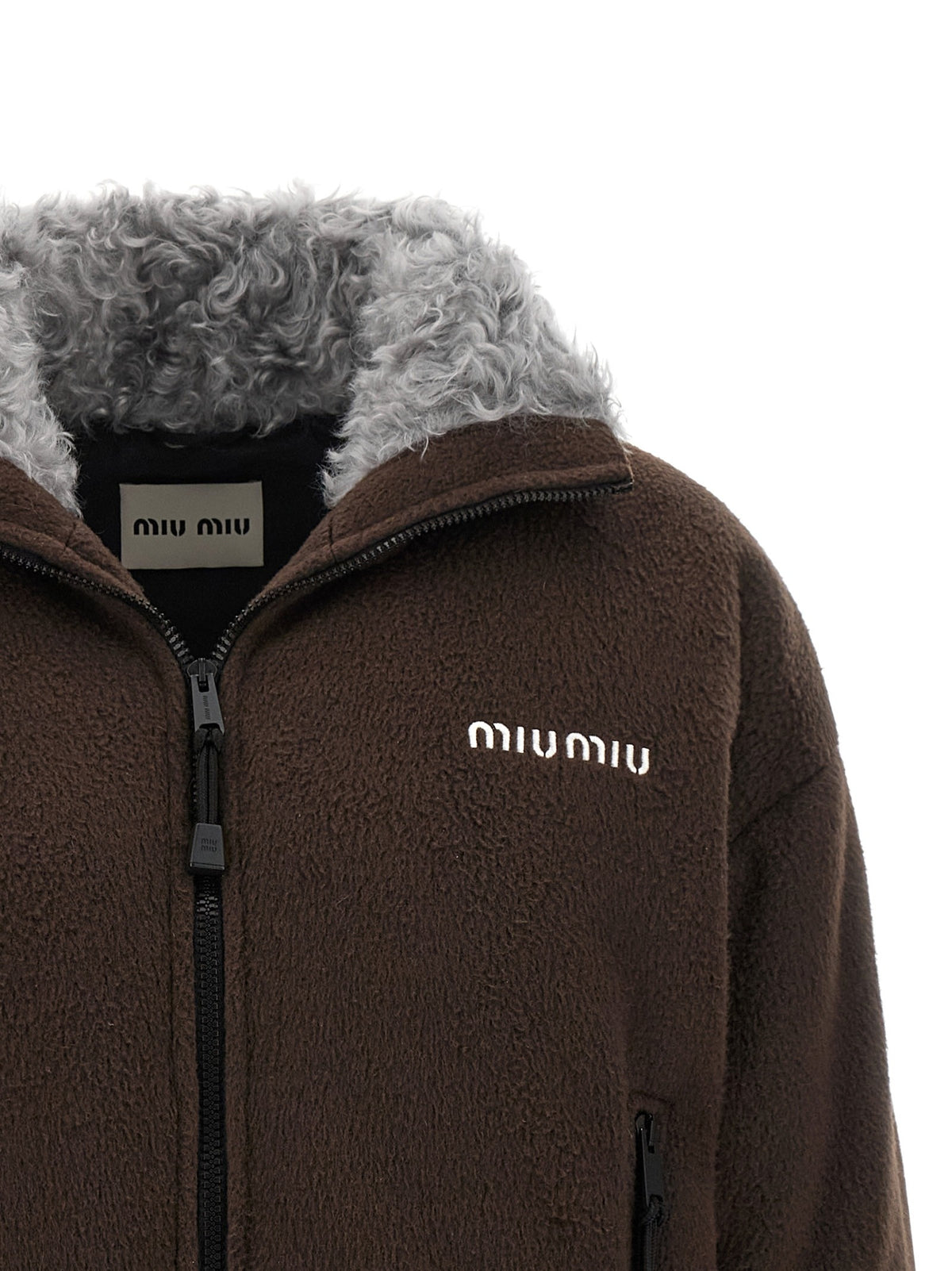 Pile down jacket