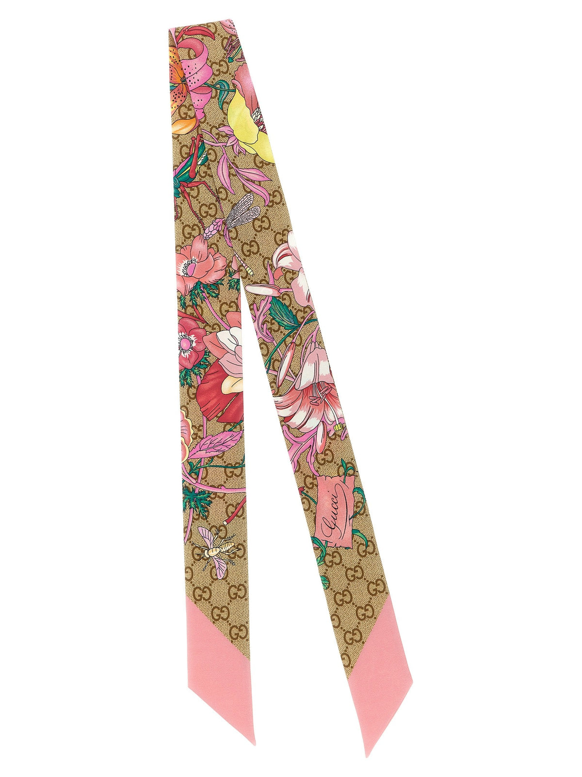 Pink 'Gucci Flora' GG ribbon