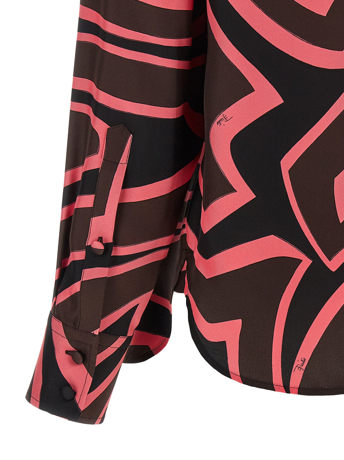 Pink 'Labirinto' shirt