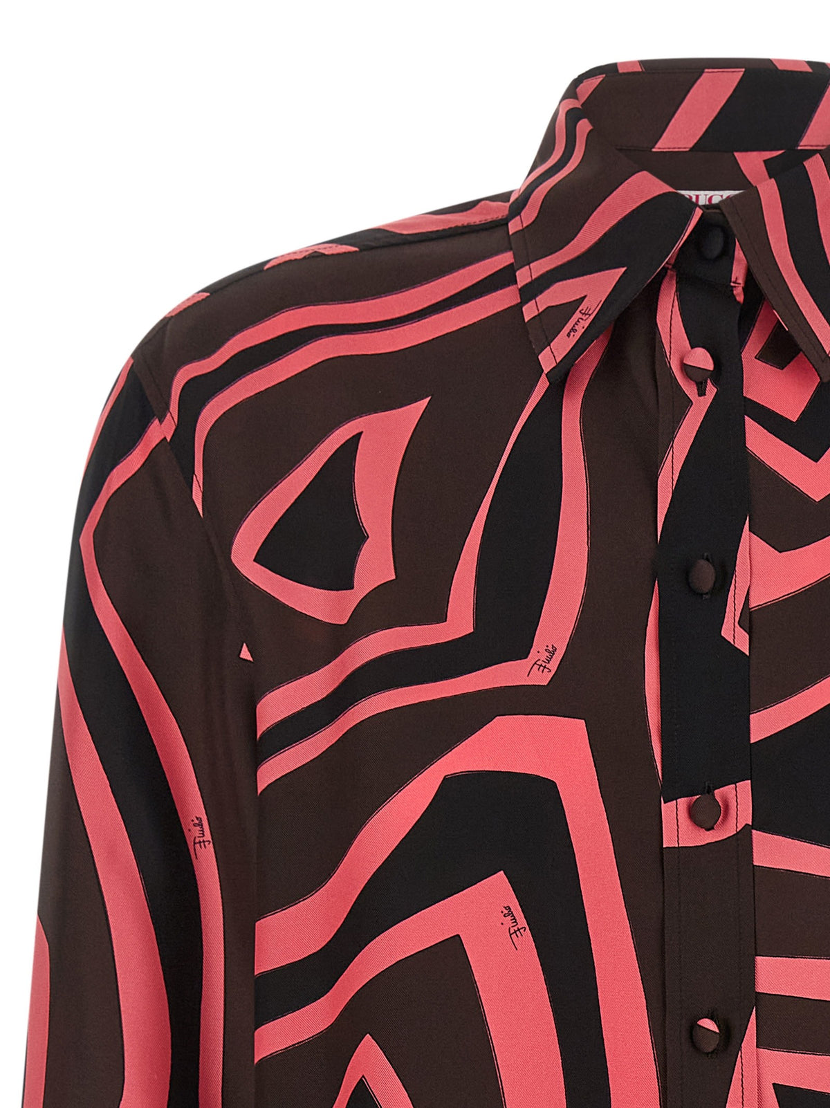 Pink 'Labirinto' shirt