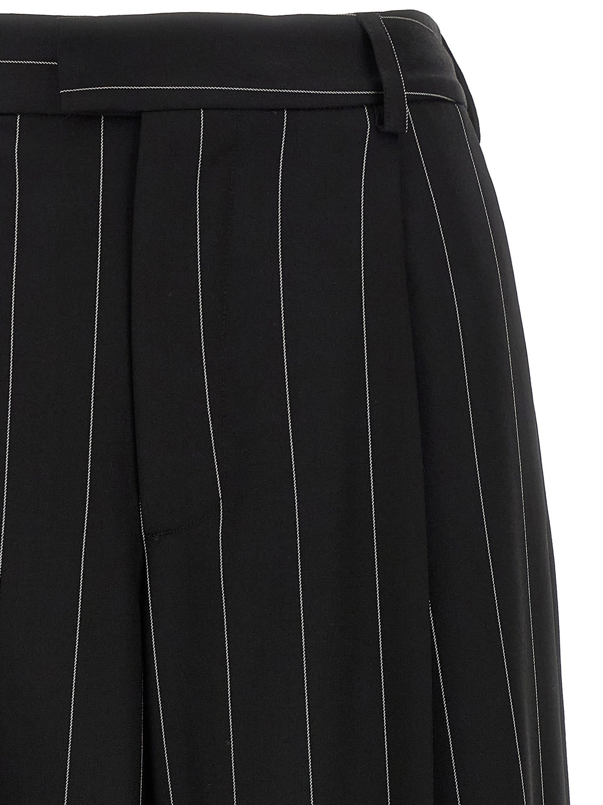Pinstripe pants