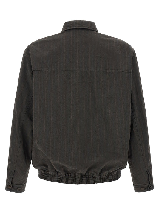 Pinstriped jacket