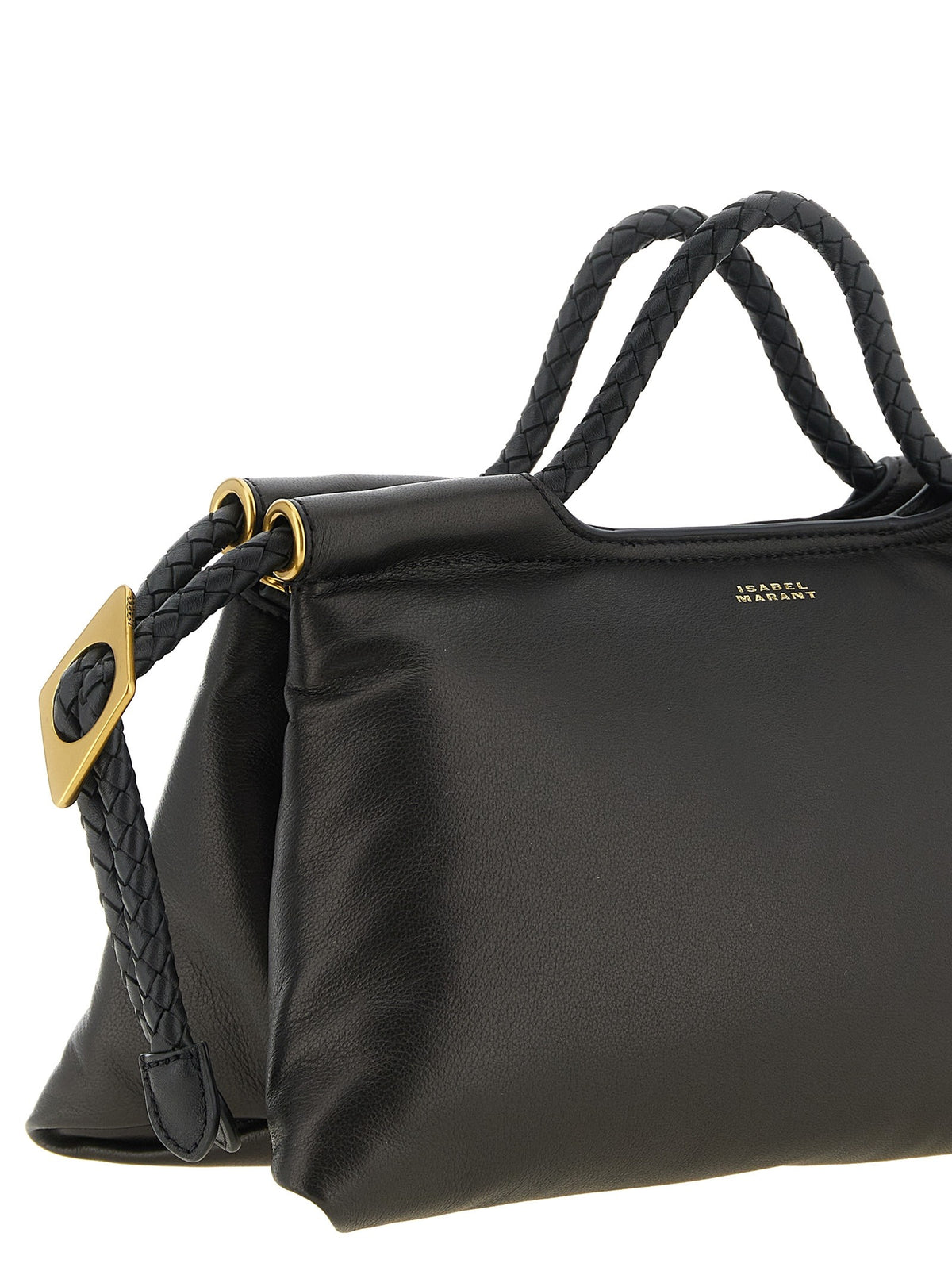 'Pipa' medium black handbag