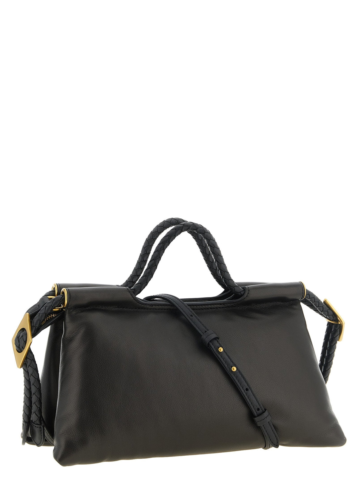 'Pipa' medium black handbag