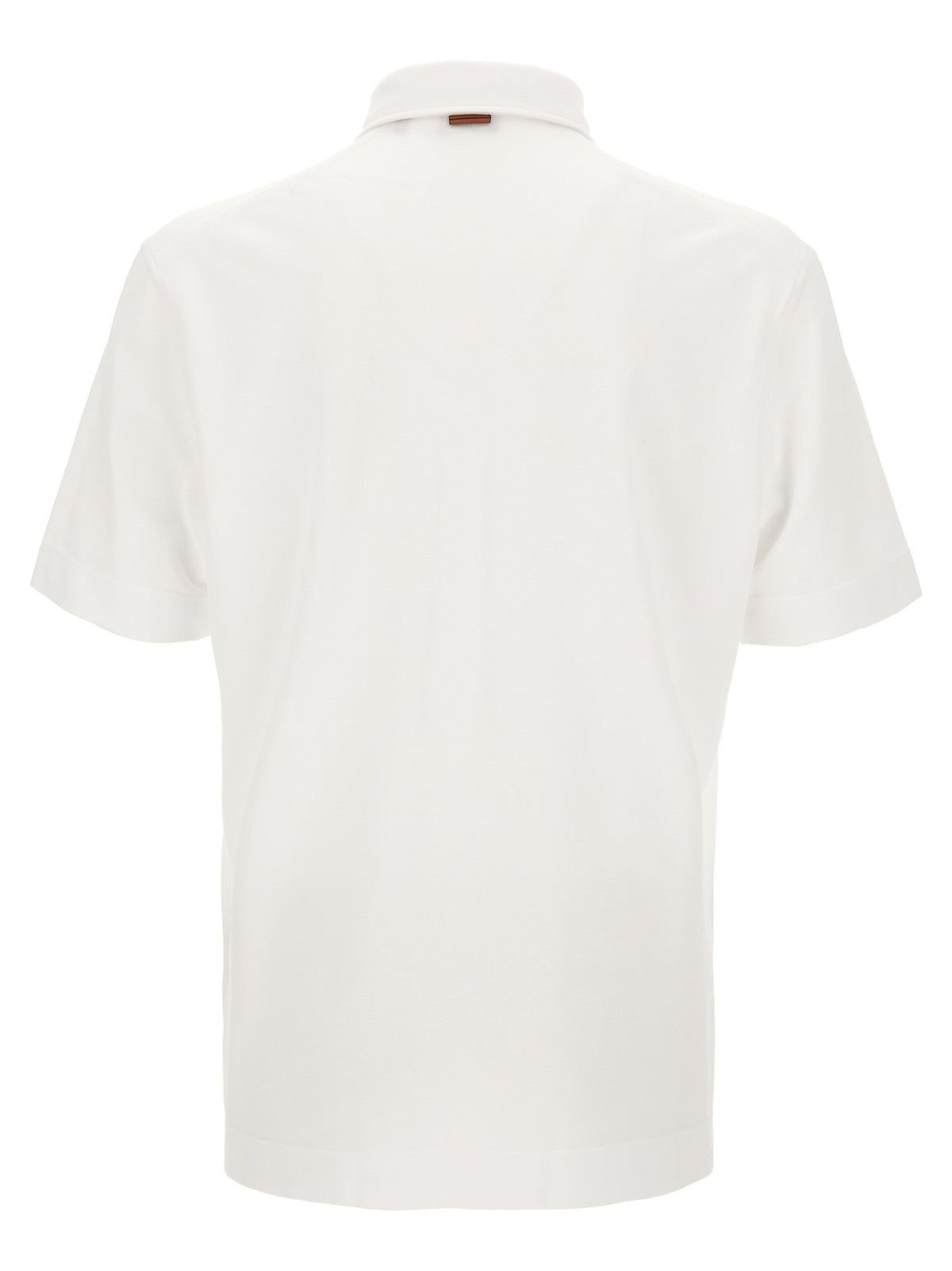 Piqué cotton polo shirt