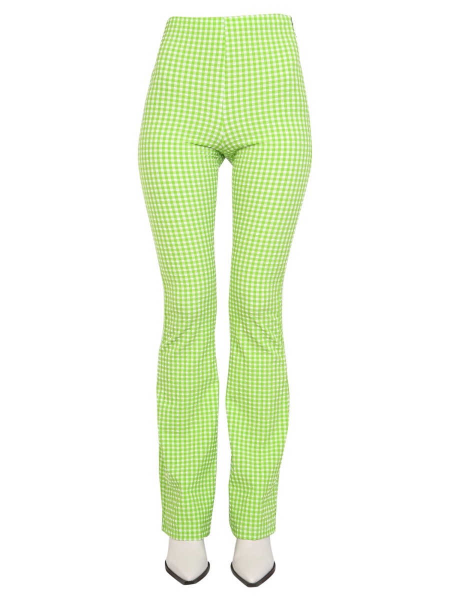 PLAID PATTERN PANTS