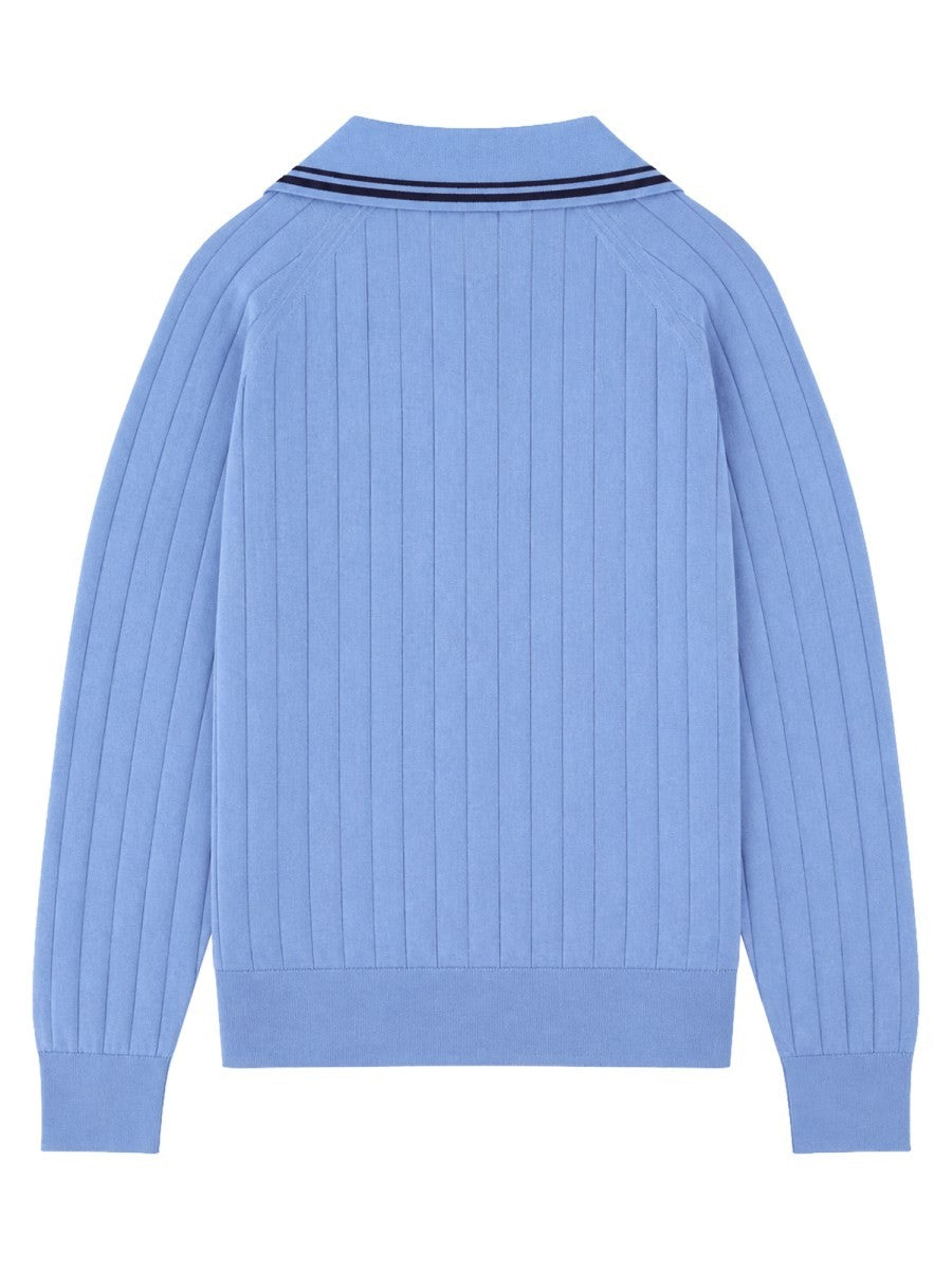 Polo a Coste con Scollo a V