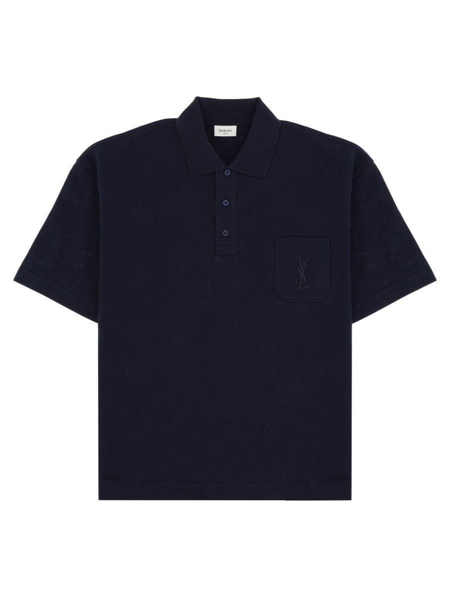 Polo Cassandre In Piqué Di Cotone