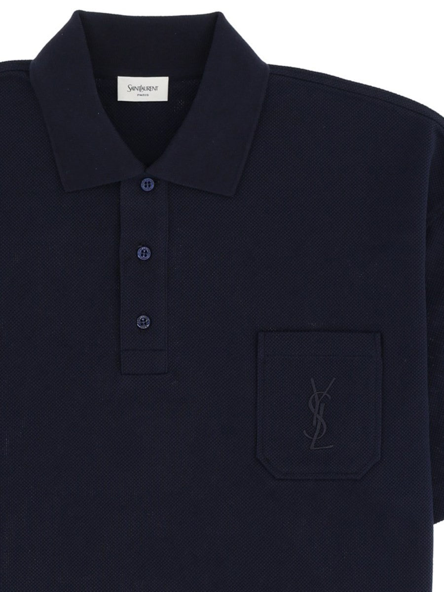 Polo Cassandre In Piqué Di Cotone