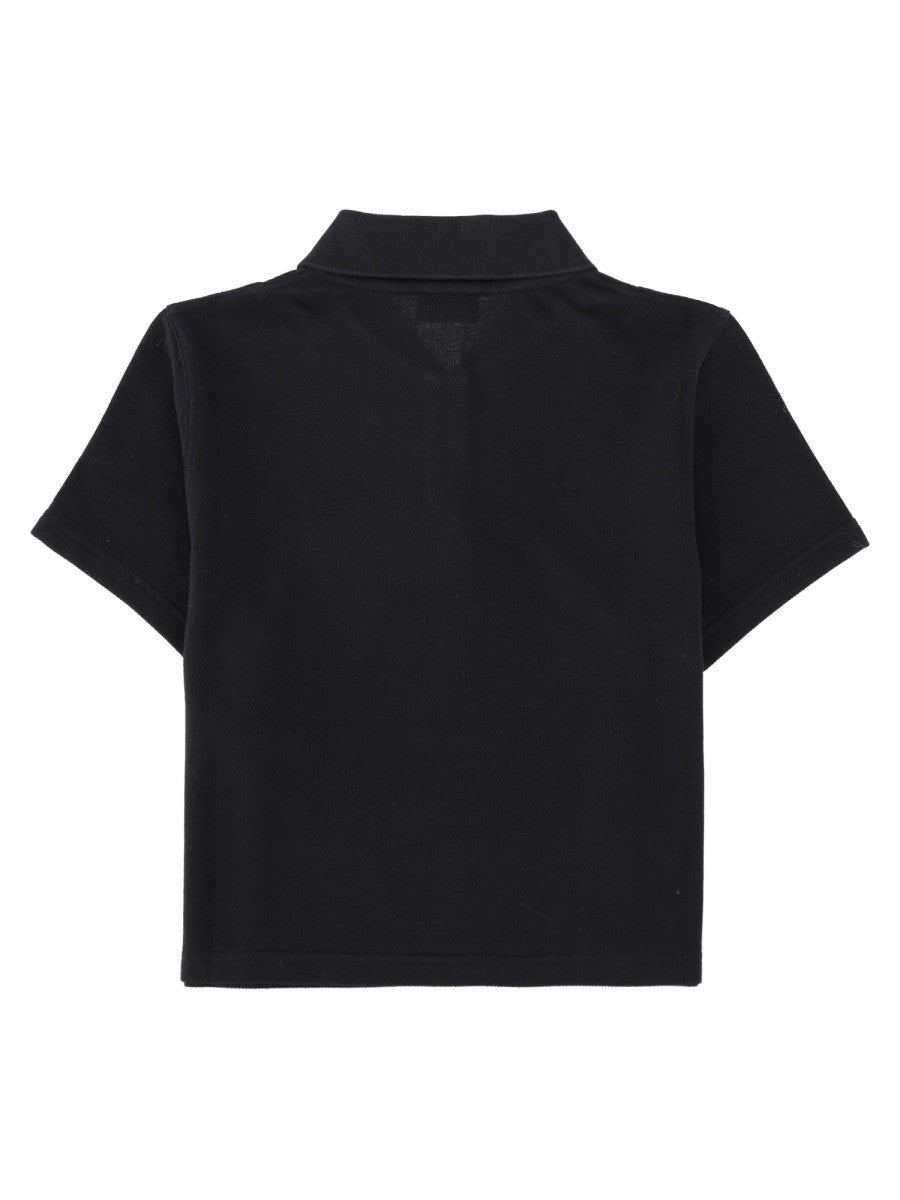 Polo Corta Cassandre In Piqué Di Cotone